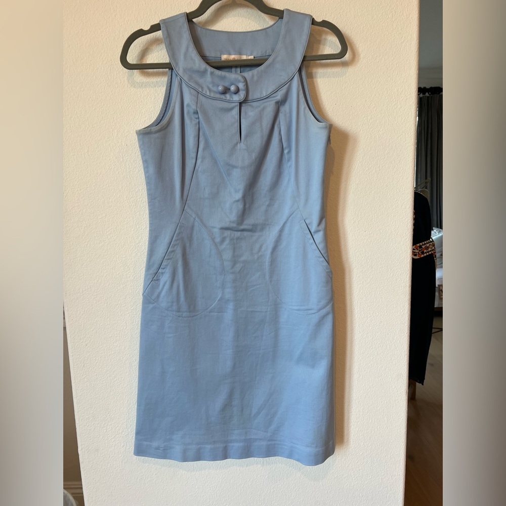 Tory Burch Blue Mini Dress